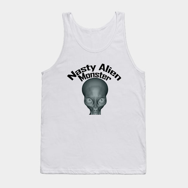 Alien Tank Top by Donmoac